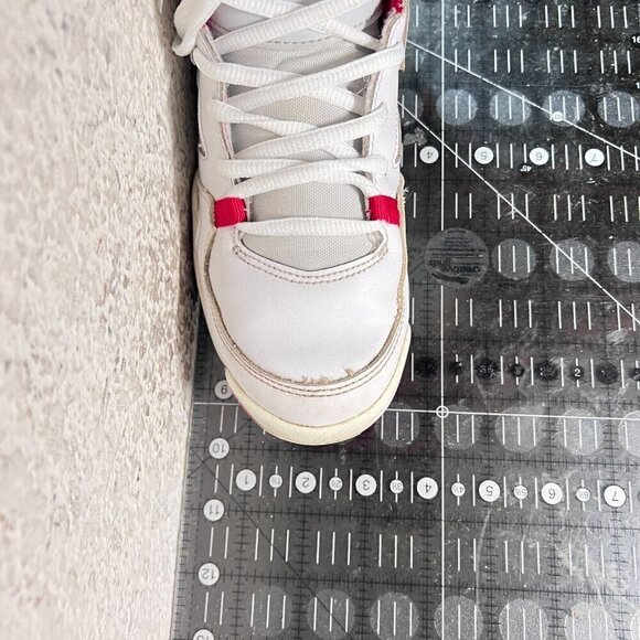 Nike Air Jordan Flight Club 91 Youth Size 4.5Y Women 6 DM1685-102 White Shoes - Picture 13 of 13